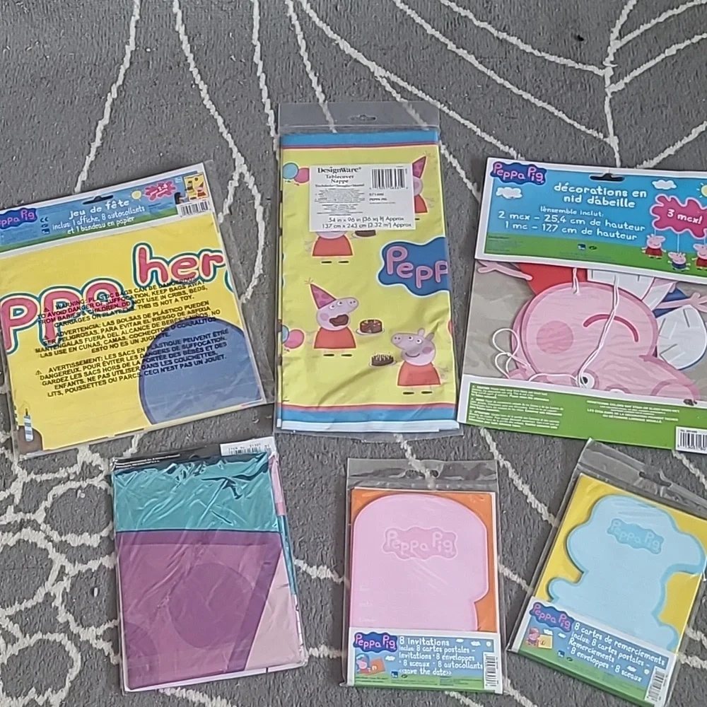 Peppa Pig Birthday Decorations